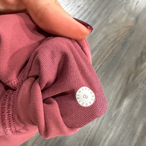 Lululemon Align Pants 28 length highrise excellent Condition Coral Color - Picture 4 of 4